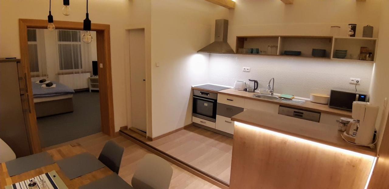Three Apartment Františkovy Lázně Buitenkant foto
